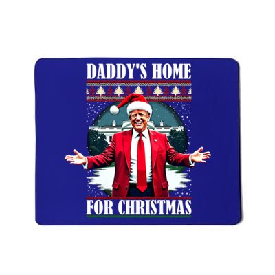 Funny DaddyS Home Trump Ugly Christmas Xmas Pajamas Cool Gift Mousepad