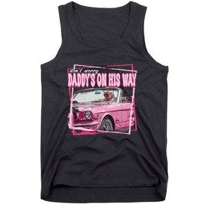 Funny DaddyS Home Trump Pink 2024 Take America Back 2024 Tank Top