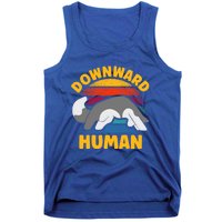 Funny Downward Hu Yoga Gift Tank Top