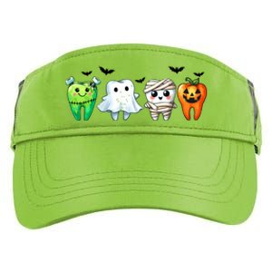 Funny Dentist Halloween Dental Squad Boo Cute Cavity Season Great Gift Adult Drive Performance Visor