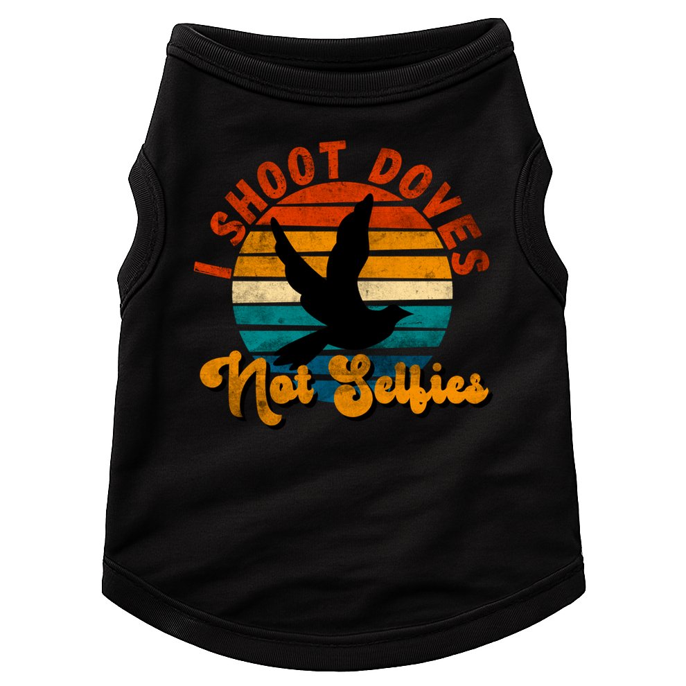 Funny Dove Hunting Great Gift Doggie Tank