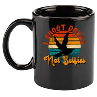 Funny Dove Hunting Great Gift 11oz C Handle Ceramic Mug