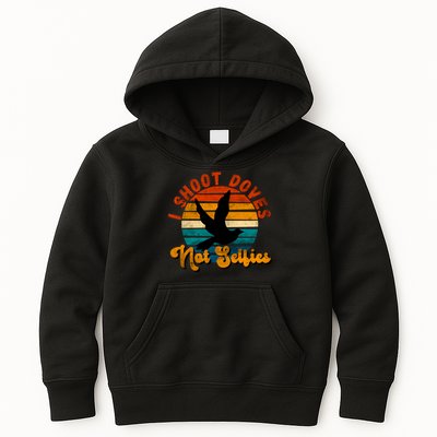 Funny Dove Hunting Great Gift Kids Hoodie