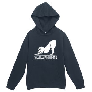 Funny Downward Hu Dog Yoga Design Cool Anime Print Gift Urban Pullover Hoodie