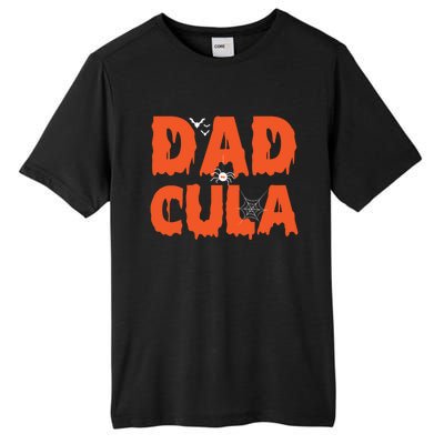 Funny Dadcula Halloween Dad Dracula Costume Momster Matching Gift Tall Fusion ChromaSoft Performance T-Shirt