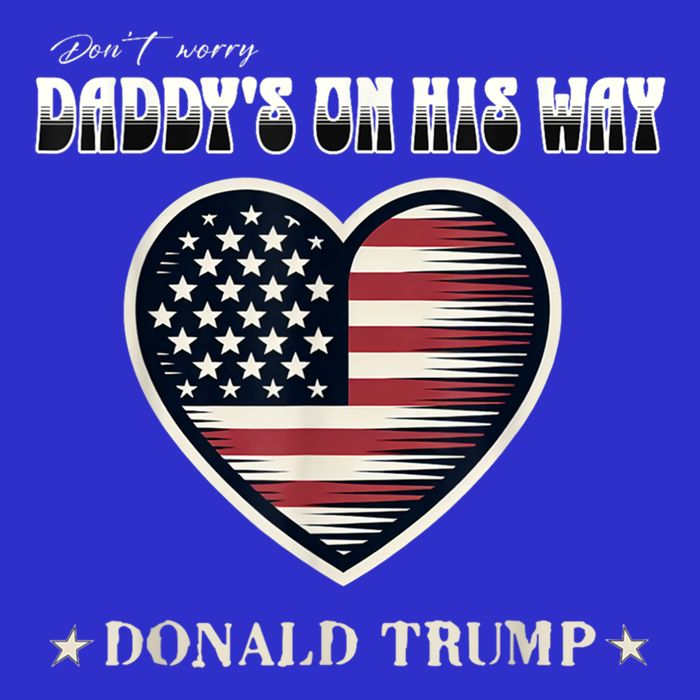 Funny DaddyS Home Trump American Heart Take America Back Gift Womens Tank Top