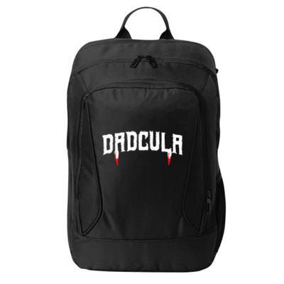 Funny Dadcula Halloween Dad Costume Momster Matching City Backpack