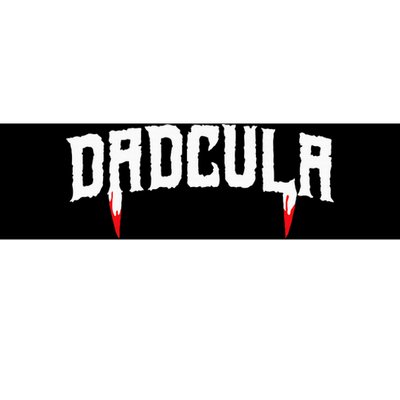 Funny Dadcula Halloween Dad Costume Momster Matching Bumper Sticker