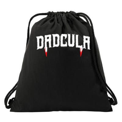 Funny Dadcula Halloween Dad Costume Momster Matching Drawstring Bag