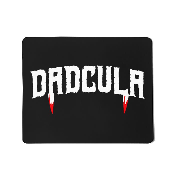 Funny Dadcula Halloween Dad Costume Momster Matching Mousepad