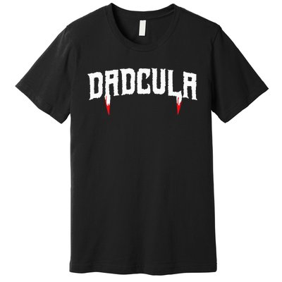 Funny Dadcula Halloween Dad Costume Momster Matching Premium T-Shirt