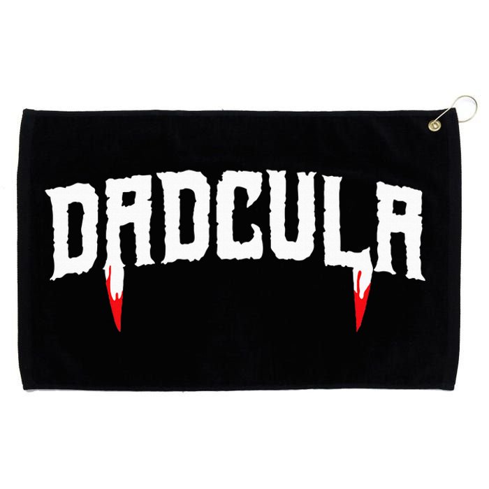 Funny Dadcula Halloween Dad Costume Momster Matching Grommeted Golf Towel