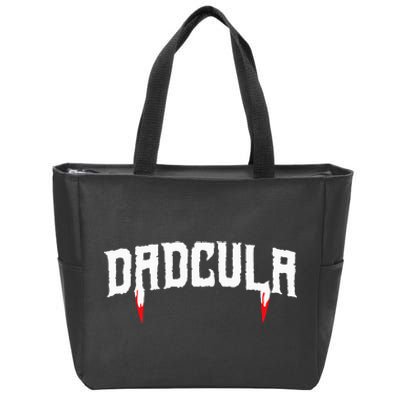 Funny Dadcula Halloween Dad Costume Momster Matching Zip Tote Bag