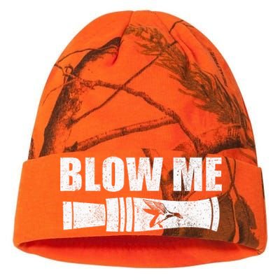 Funny Duck Hunting Blow Me Duck Call Waterfowl Hunter Gift Kati Licensed 12" Camo Beanie