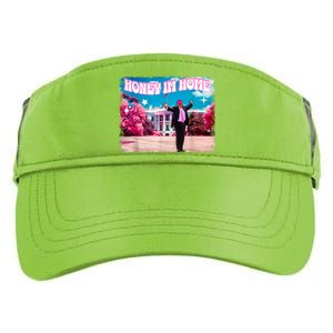 Funny DaddyS Home Trump Pink 2024 Take America Back 2024 Gift Adult Drive Performance Visor