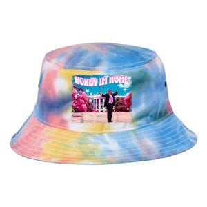 Funny DaddyS Home Trump Pink 2024 Take America Back 2024 Gift Tie Dye Newport Bucket Hat