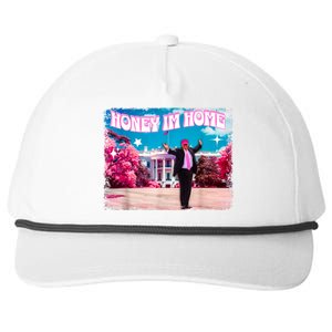 Funny DaddyS Home Trump Pink 2024 Take America Back 2024 Gift Snapback Five-Panel Rope Hat