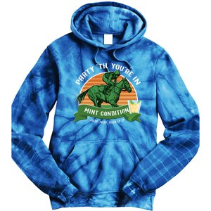 Funny Derby Horse Racing Mint Julep Bourbon Ing Party Gift Tie Dye Hoodie