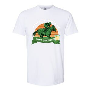 Funny Derby Horse Racing Mint Julep Bourbon Ing Party Gift Softstyle CVC T-Shirt