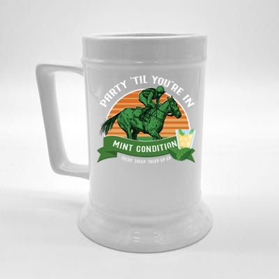 Funny Derby Horse Racing Mint Julep Bourbon Ing Party Gift Beer Stein