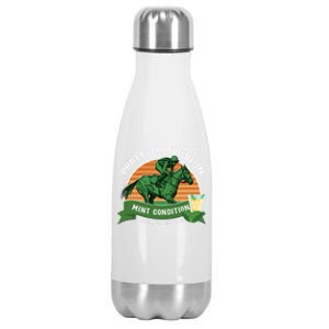 Funny Derby Horse Racing Mint Julep Bourbon Ing Party Gift Stainless Steel Insulated Water Bottle