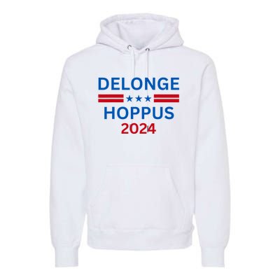 Funny Delonge Hoppus 2024 For President Premium Hoodie