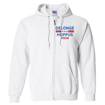 Funny Delonge Hoppus 2024 For President Full Zip Hoodie