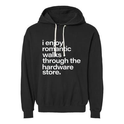 Funny Dad Handyman Hardware Quote Garment-Dyed Fleece Hoodie