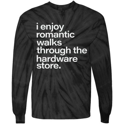 Funny Dad Handyman Hardware Quote Tie-Dye Long Sleeve Shirt