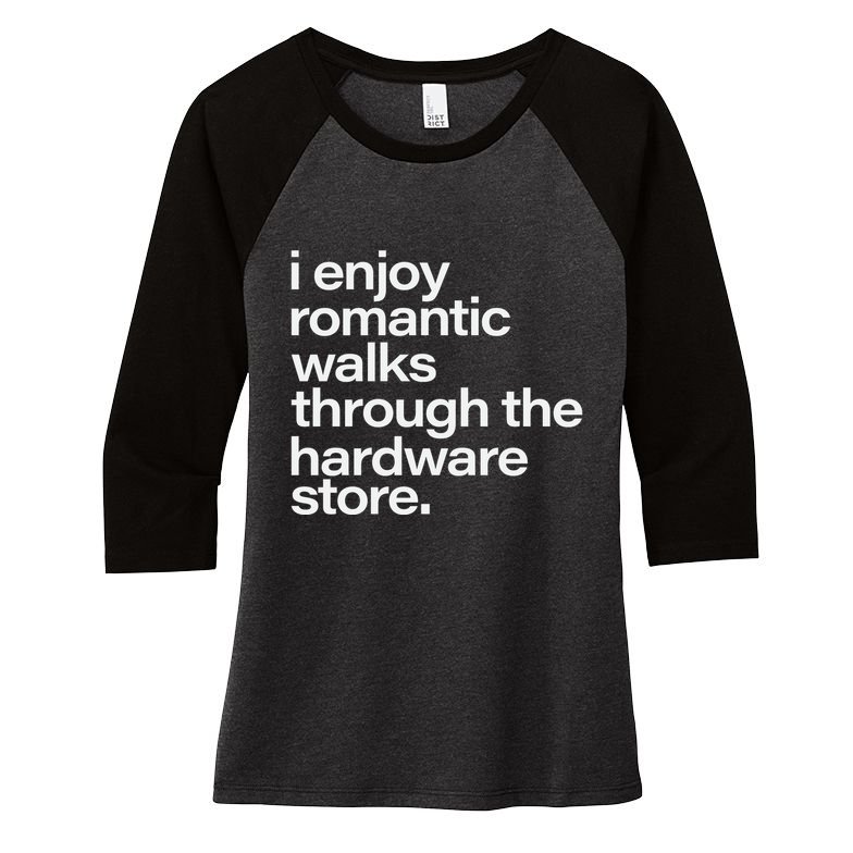 Funny Dad Handyman Hardware Quote Women's Tri-Blend 3/4-Sleeve Raglan Shirt
