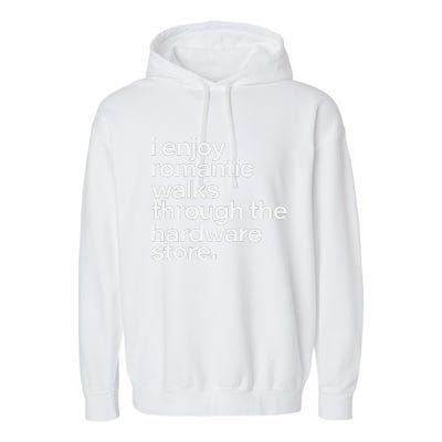 Funny Dad Handyman Hardware Quote Garment-Dyed Fleece Hoodie