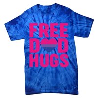 Free Dad Hugs Lgbt Bisexual Pride Gay Fathers Day Gift Tie-Dye T-Shirt