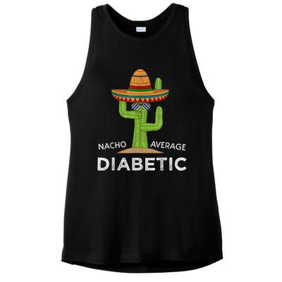 Fun Diabetic Humor Gifts Funny Meme Saying Diabetes Ladies PosiCharge Tri-Blend Wicking Tank