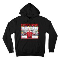 Funny DaddyS Home Trump Ugly Christmas Sweater Xmas Pajamas Sweatshirt Hoodie