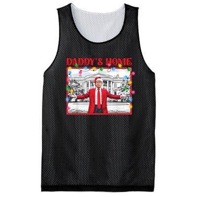 Funny DaddyS Home Trump Ugly Christmas Sweater Xmas Pajamas Sweatshirt Mesh Reversible Basketball Jersey Tank