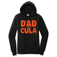 Funny Dadcula Halloween Dad Dracula Costume Momster matching Women's Pullover Hoodie