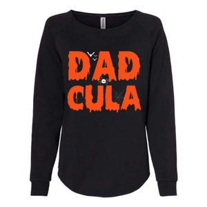 Funny Dadcula Halloween Dad Dracula Costume Momster matching Womens California Wash Sweatshirt