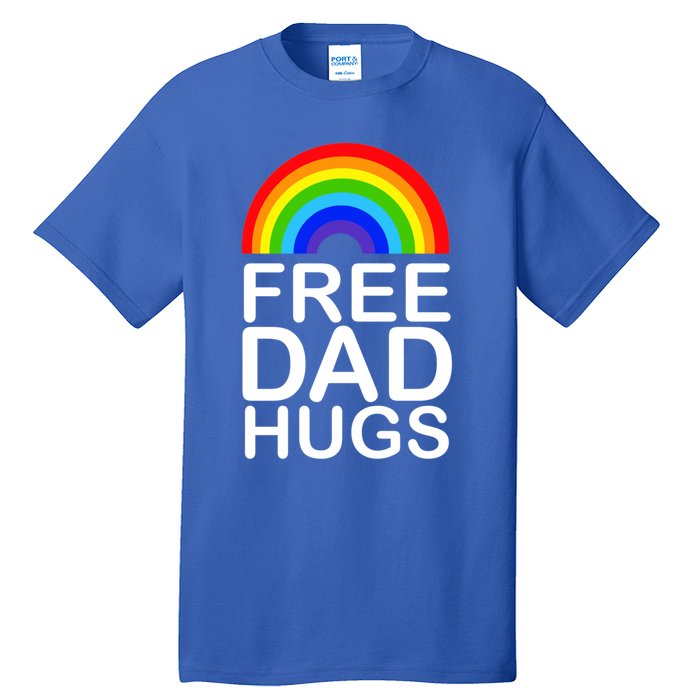 Free Dad Hugs Lgbt Pride Gay Gift Tall T-Shirt