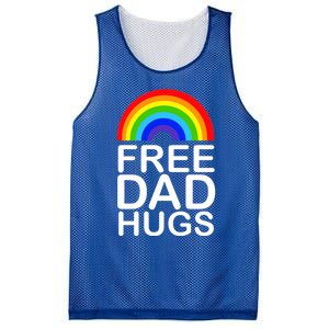 Free Dad Hugs Lgbt Pride Gay Gift Mesh Reversible Basketball Jersey Tank