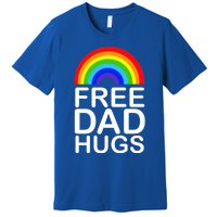 Free Dad Hugs Lgbt Pride Gay Gift Premium T-Shirt