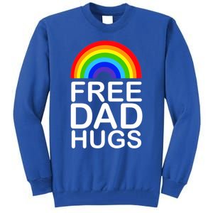 Free Dad Hugs Lgbt Pride Gay Gift Tall Sweatshirt