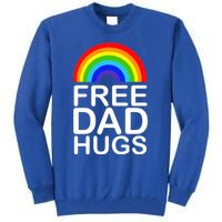 Free Dad Hugs Lgbt Pride Gay Gift Tall Sweatshirt