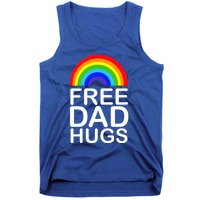 Free Dad Hugs Lgbt Pride Gay Gift Tank Top