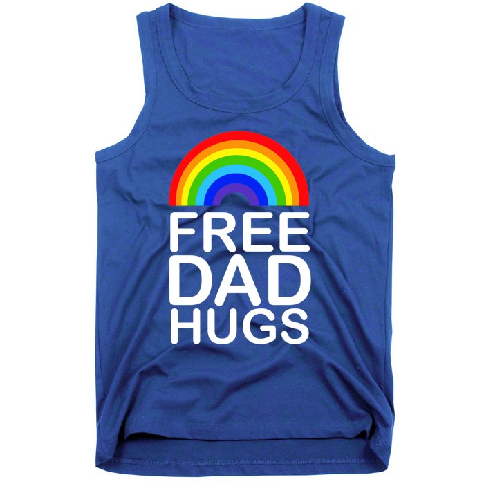 Free Dad Hugs Lgbt Pride Gay Gift Tank Top