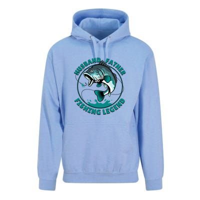 Father's Day Husband Father Fishing Legend Gift Unisex Surf Hoodie