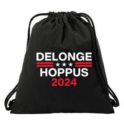 Funny Delonge Hoppus 2024 For President Apparel Drawstring Bag