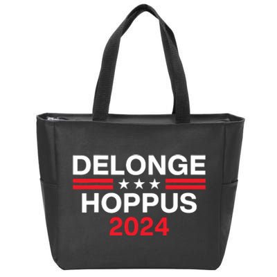 Funny Delonge Hoppus 2024 For President Apparel Zip Tote Bag