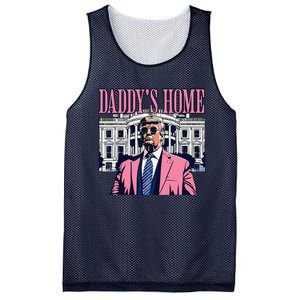 Funny DaddyS Home Trump Pin.K 2024 Take America Back 2024 Mesh Reversible Basketball Jersey Tank