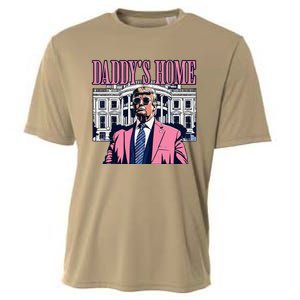 Funny DaddyS Home Trump Pin.K 2024 Take America Back 2024 Cooling Performance Crew T-Shirt