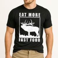 Funny Deer Hunting Season Eat More Fast Food Hunter Cooling Performance Crew T-Shirt